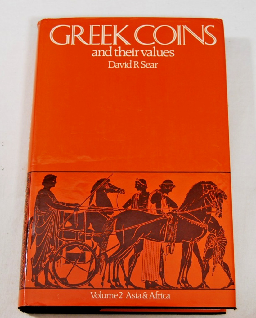 Greek Coins and Their Values by David Sear Vol. 2/Second Edition HC revised 1979