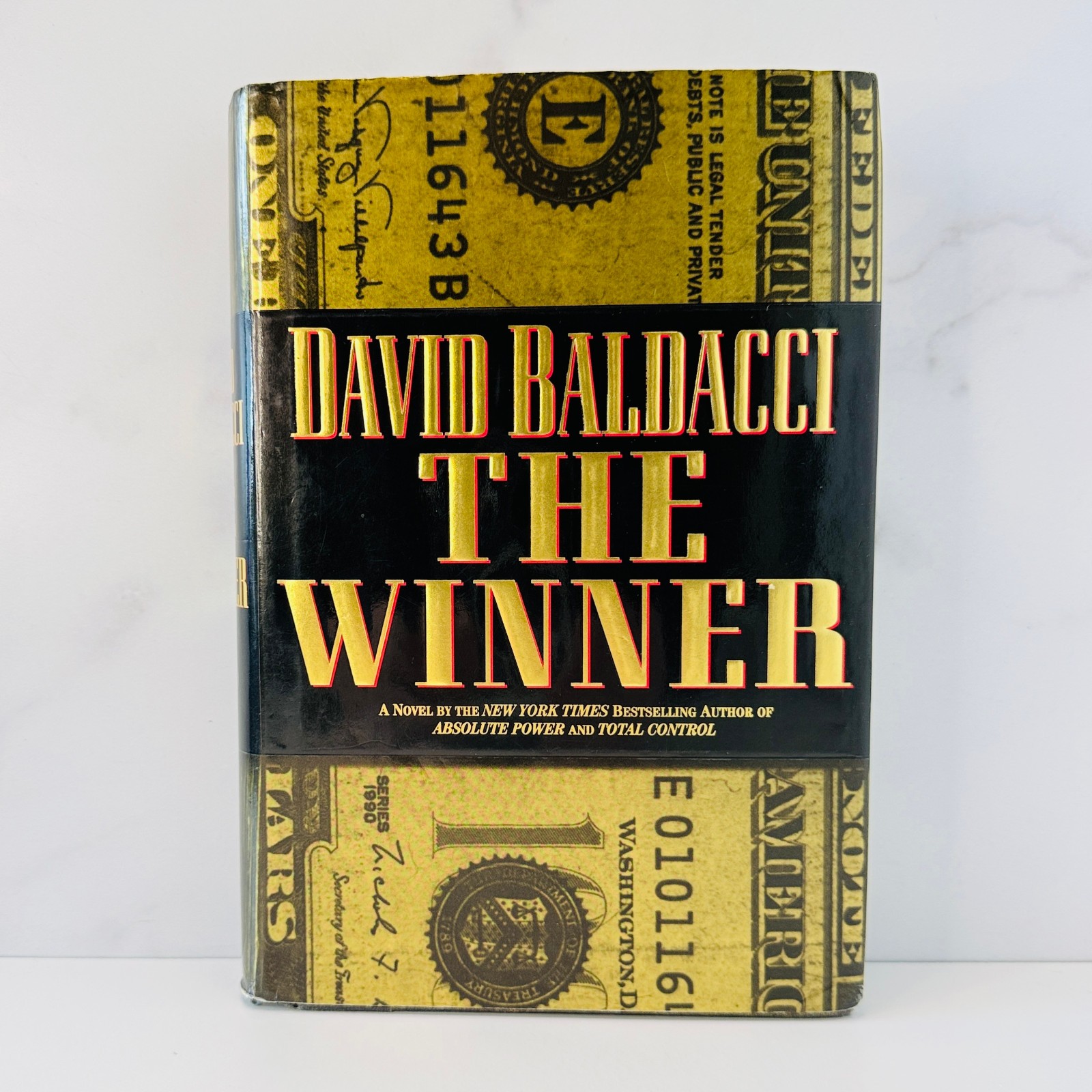 ? THE WINNER — David Baldacci (1997) SIGNED 1st/1st HC DJ