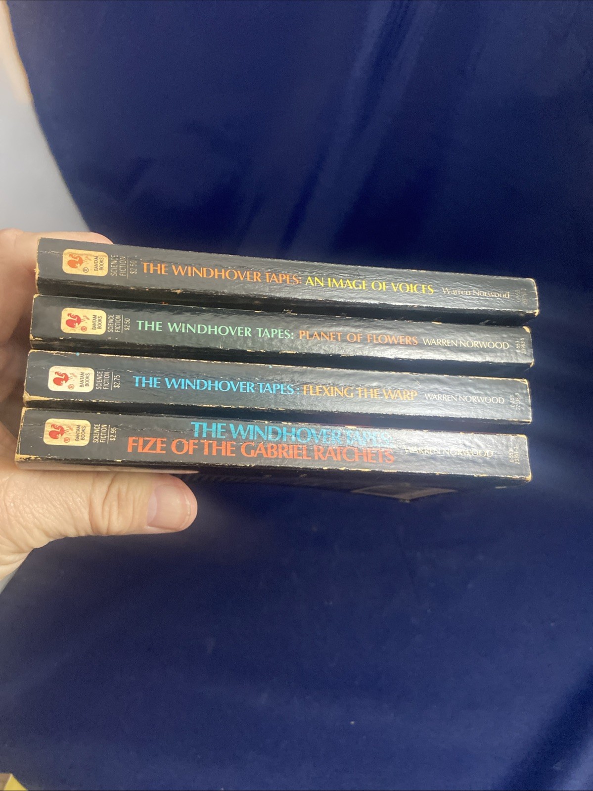 Lot Of 4 The Windhover Tapes by Warren C. Norwood 1st Prints 1980s Exc Cond