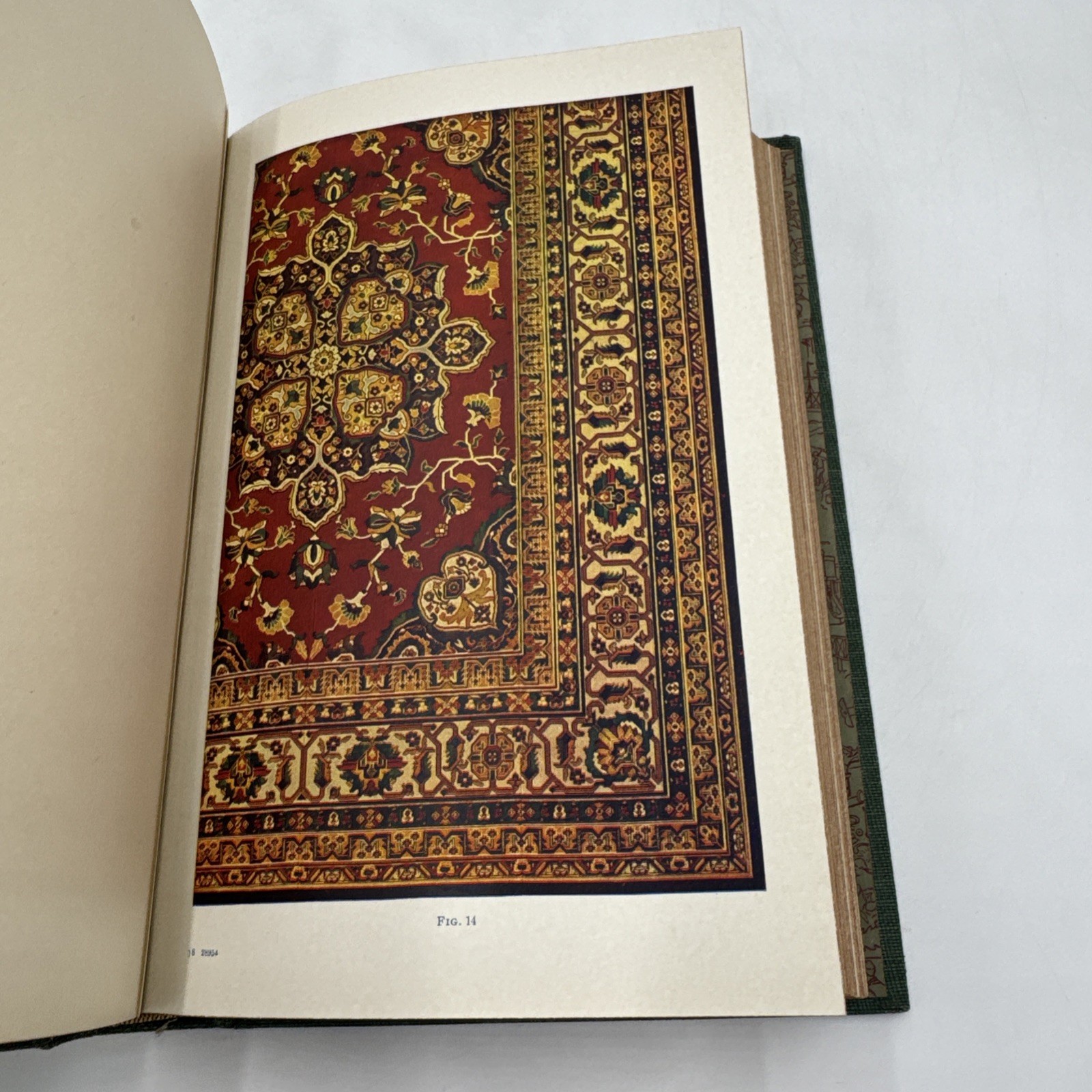 Antique 1905 ICS Reference Library Vol 8 Art Design Bookcover Carpet 1st Edition