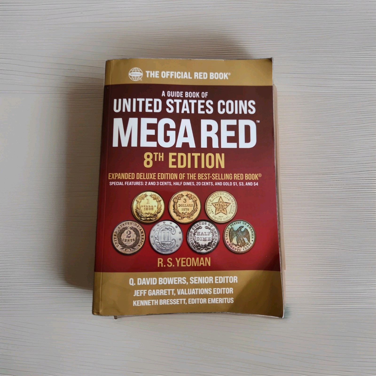 Mega Red: A Guidebook of United States Coins Deluxe 8th Edition