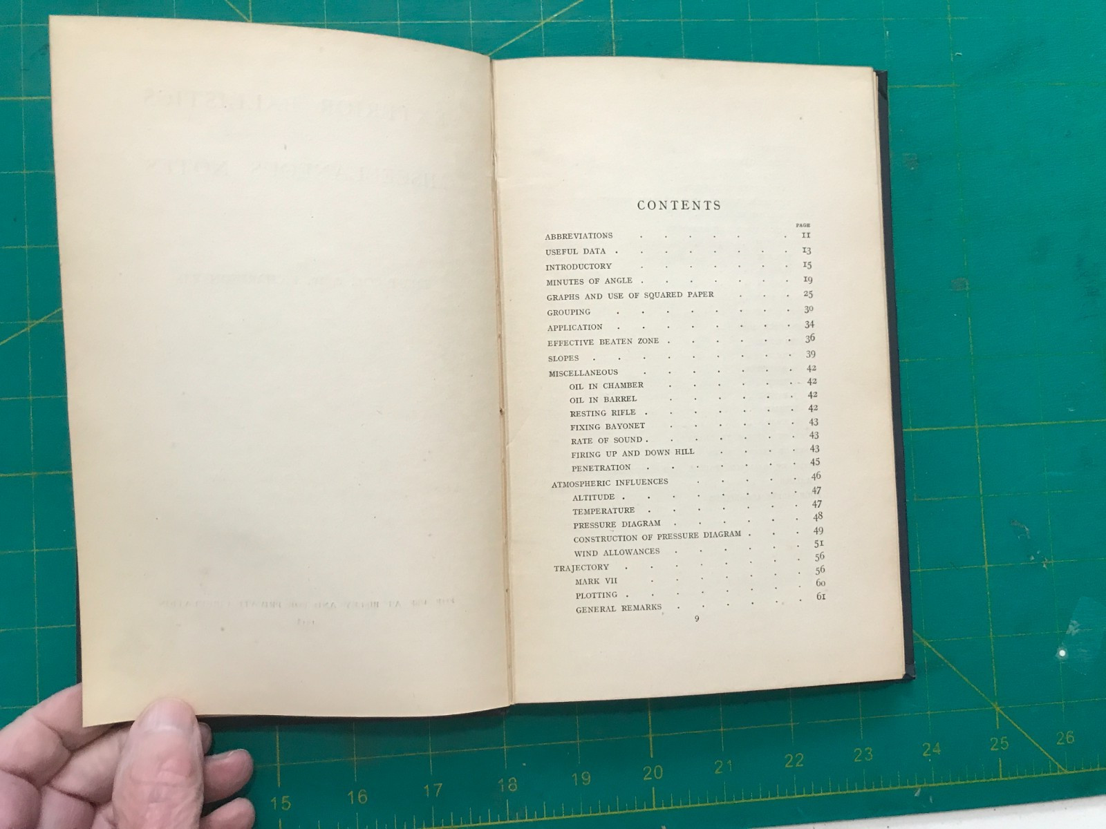 Exterior Ballistics & Miscellaneous Notes / Use at Bisley & Private Circulation