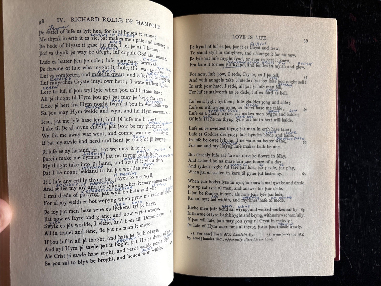 14th Century Verse and Prose Kenneth Sisam Vintage 1964 Edition Book
