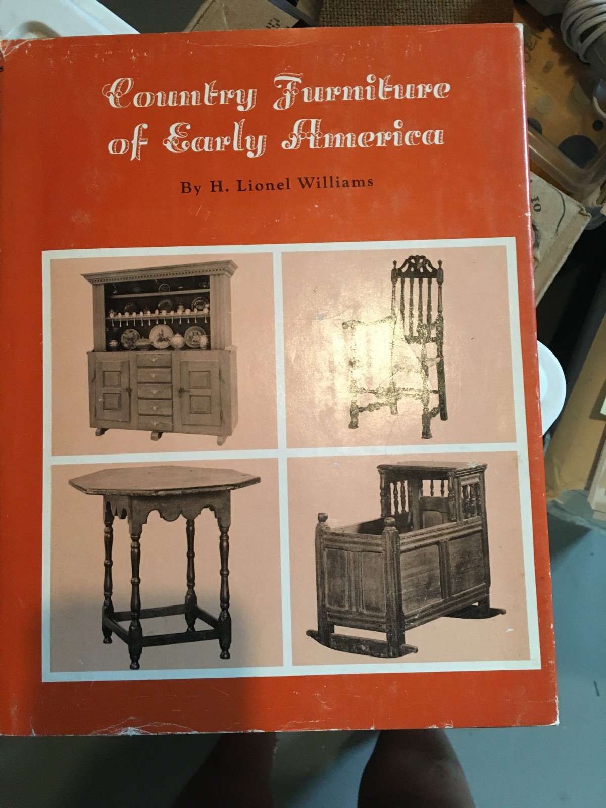 Country Furniture of Early America by H. Lionel Williams 1963 HC w/sleeve
