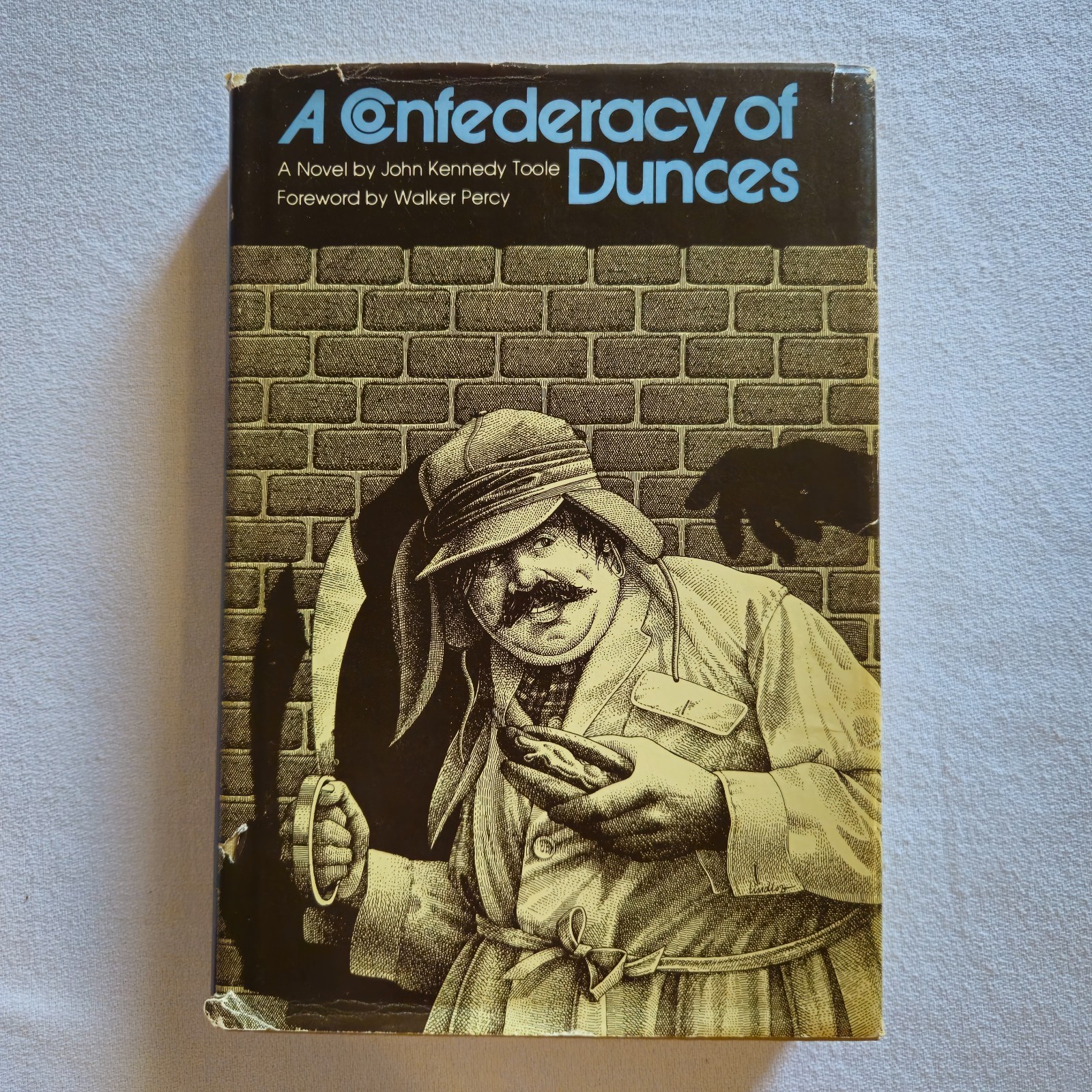 A Confederacy of Dunces, John Kennedy Toole, VTG 1980 HC/DJ 1st Ed, 5th Printing