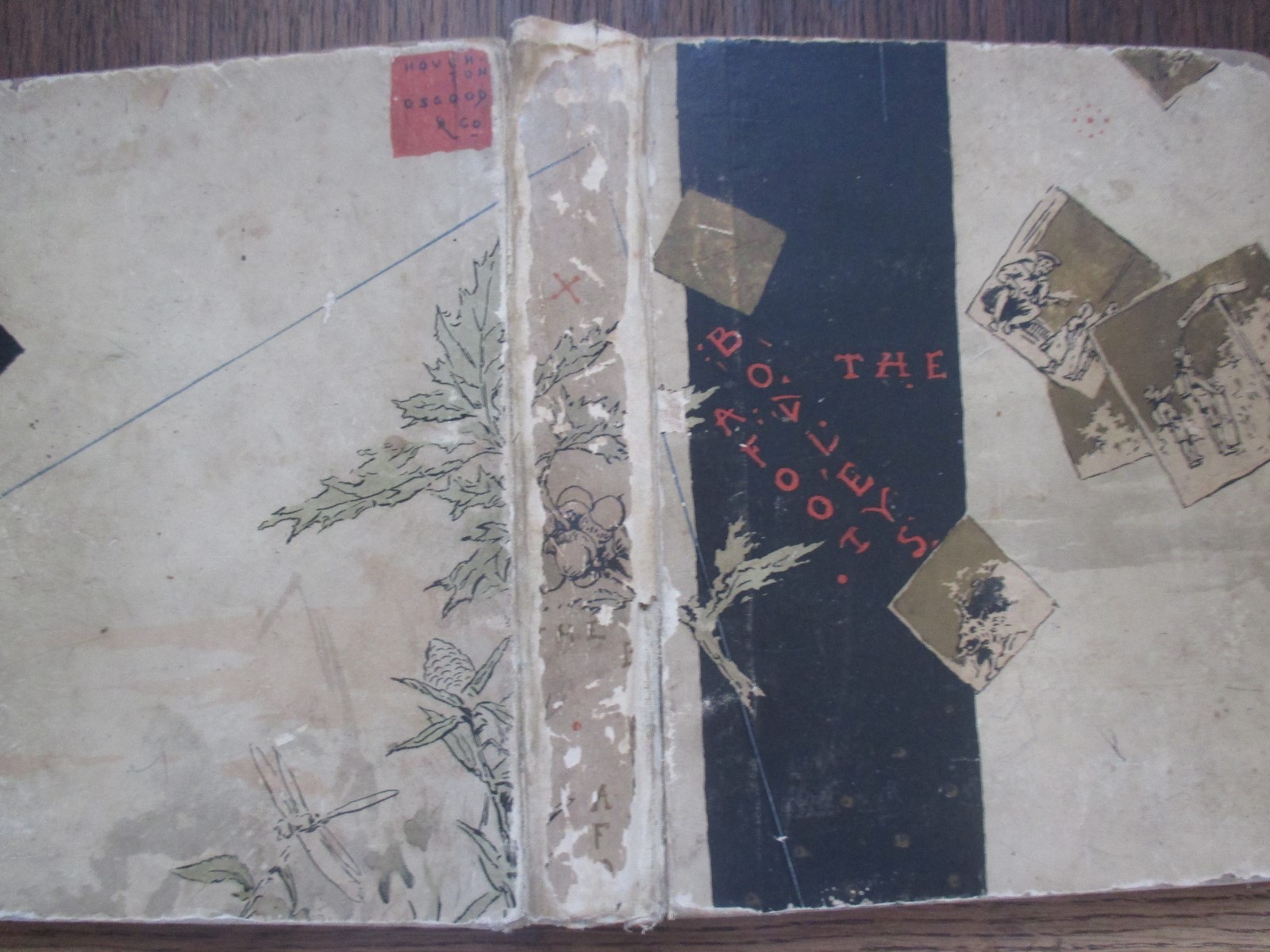 1880 The Bodleys Afoot by Elisha Horace Scudder Bodleys Series Illustrated RARE!