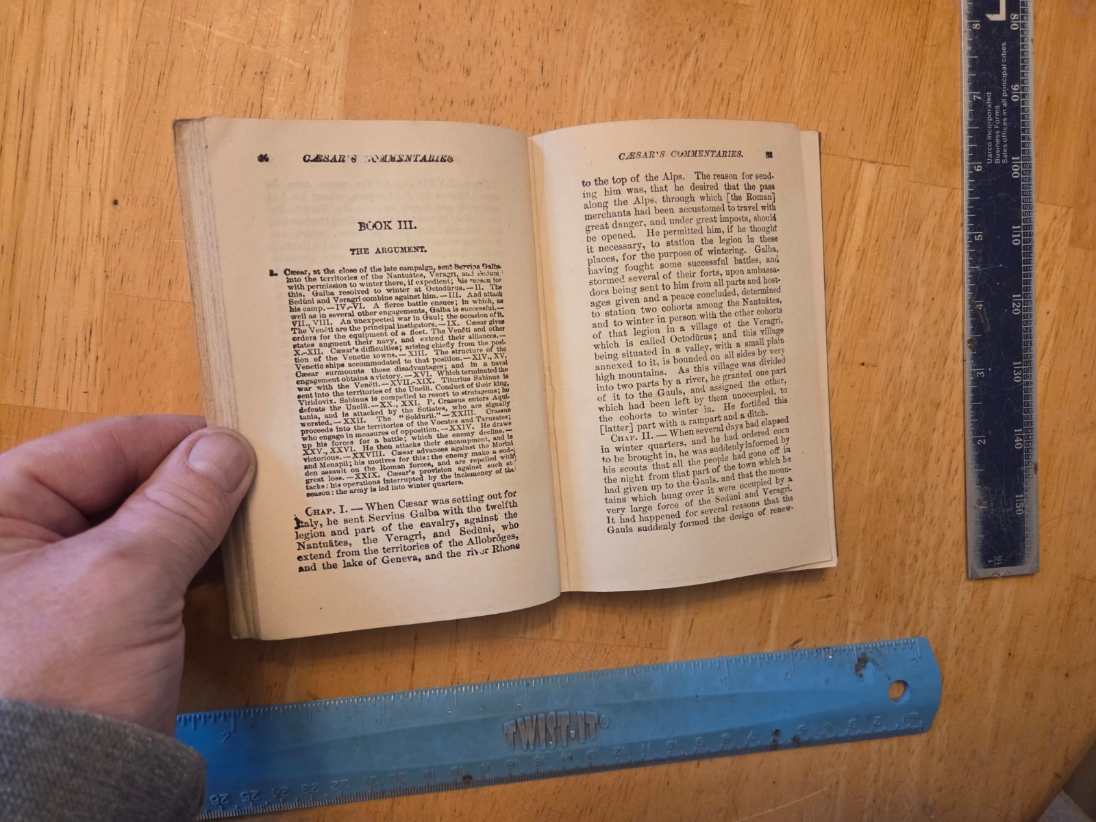 Caesar’s Gallic War Commentaries – Edward Brook – 1896 David McKay Publishing
