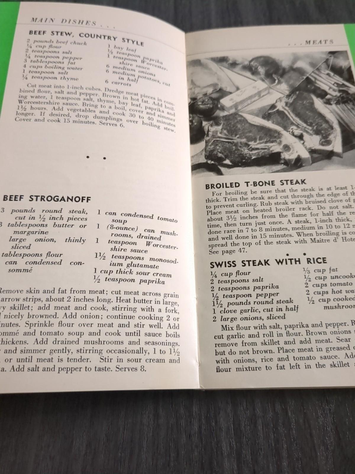 1952 Oakland Tribune Recipes A Book of California Cookery Cookbook Martha Lee PB