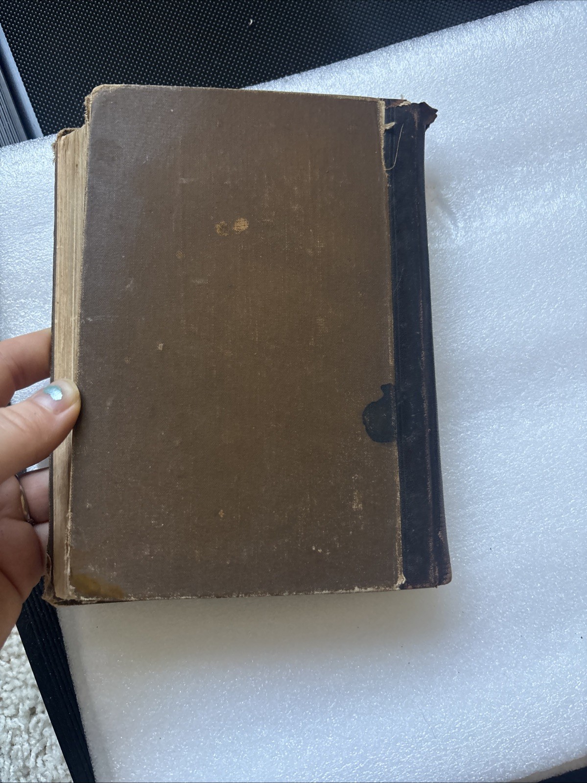 Rare Standard Arithmetic William J Milne 1895 Hardcover American Book Company