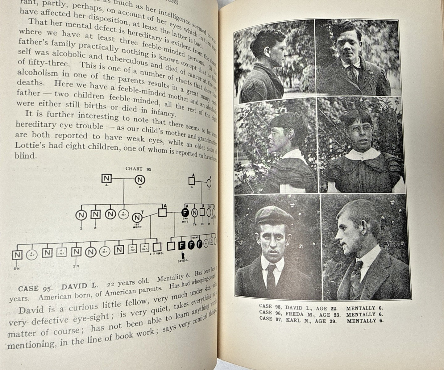 Feeblemindedness Causes Consequences Goddard 1926 Genetics Antique Medical Book