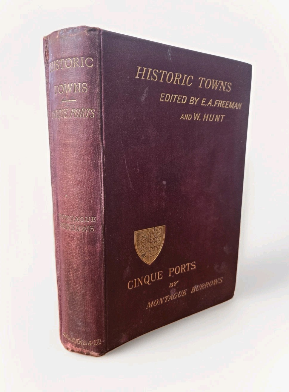 Historic Towns Cinque Ports Montagu Burrows 1888 Longmans Green & Co J94