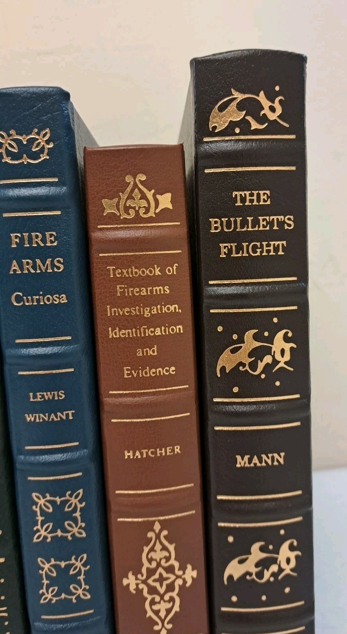 Firearms Classic Library Collection-Lot Of 12 Leather-bound Books-Muzzle Load +