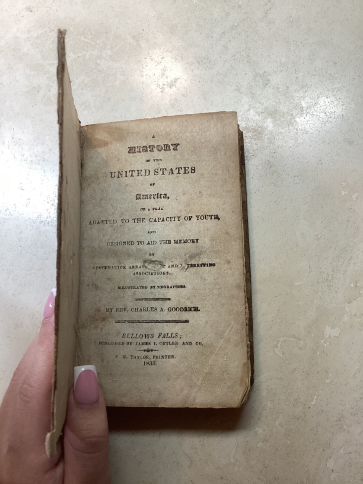 1833-A History of the United States of America