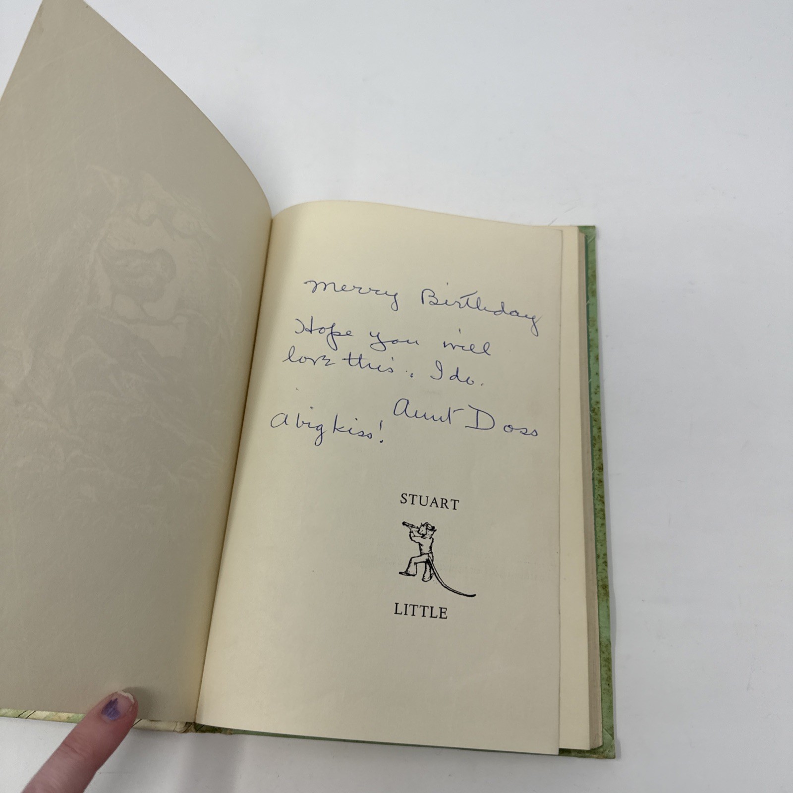 Stuart Little by E.B. White – 1945 1st Print HC Rare Book Club Edition