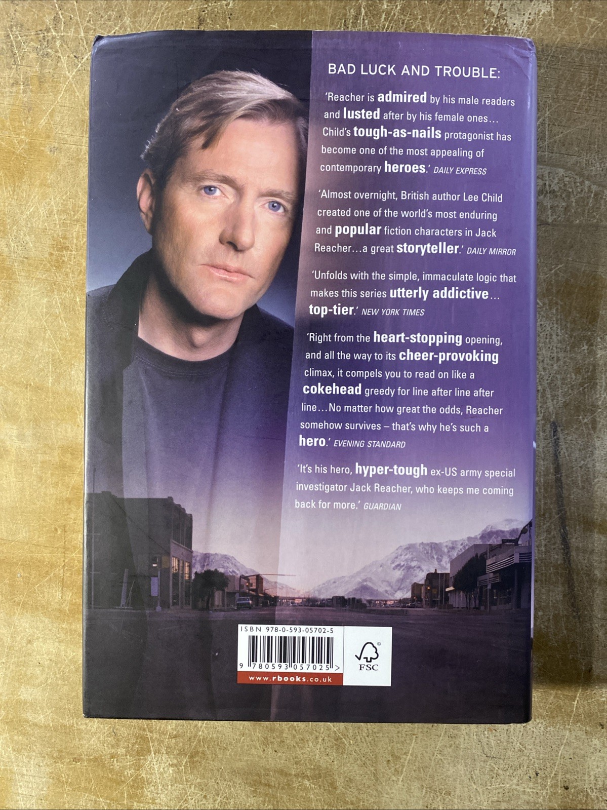 Nothing To Lose by Lee Child 1st UK HCDJ Ed SIGNED Copy Borders VERY GOOD