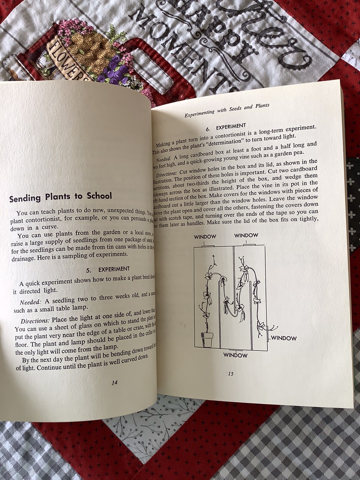 Experimenting With Seeds And Plants, Ware Budlong & Mark Fleitzer, 1970 HC