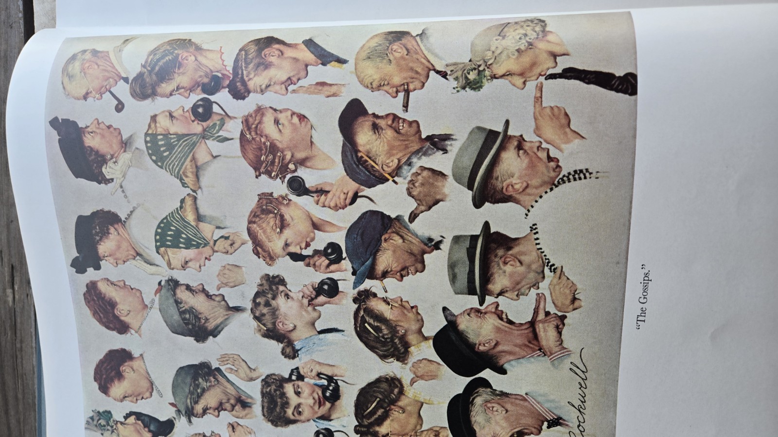 1961 Special Deluxe 1st Edition The Norman Rockwell Album Large Coffee Tablebook
