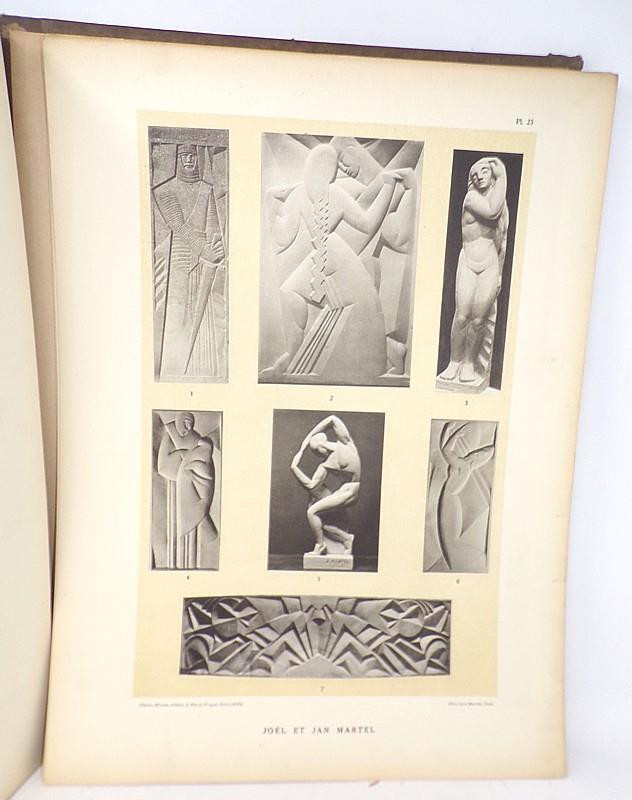 LA SCULPTURE DECORATIVE MODERNE – 2ND SERIES – CA 1930 – FOLIO – 32 LOOSE PLATES