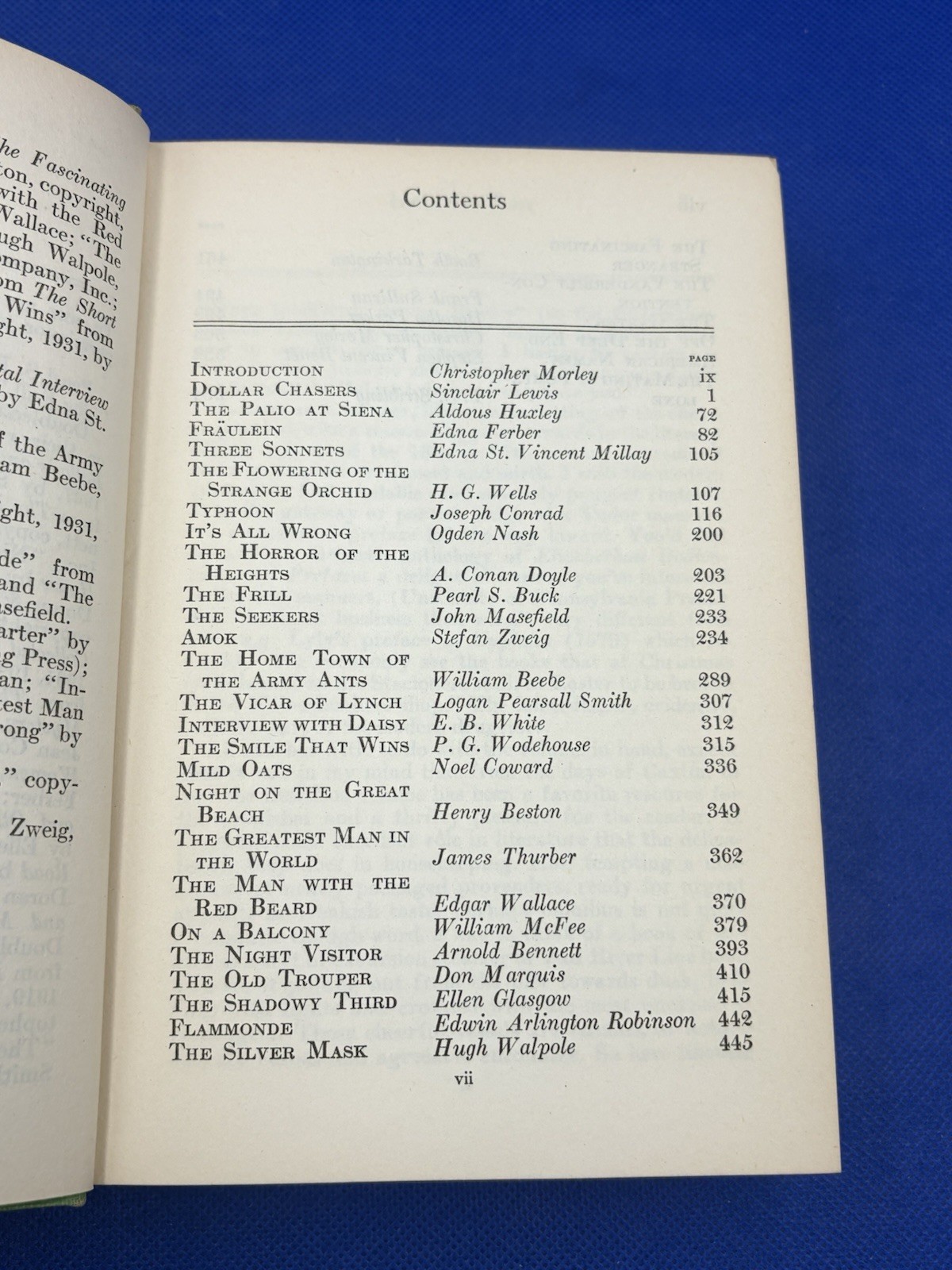 The Panorama of Modern Literature (1934) First Edition, Vintage Hardcover DJ
