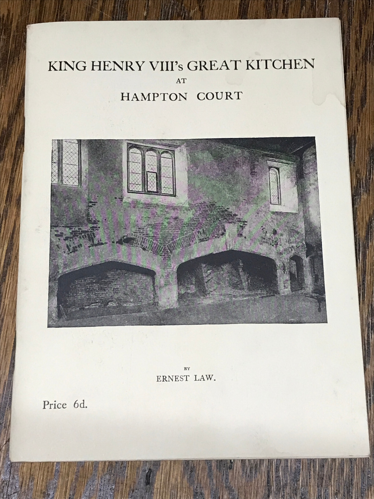 1925 King Henry VIII’s Great Kitchen At Hampton Court, Book +8 Postcards, Rare