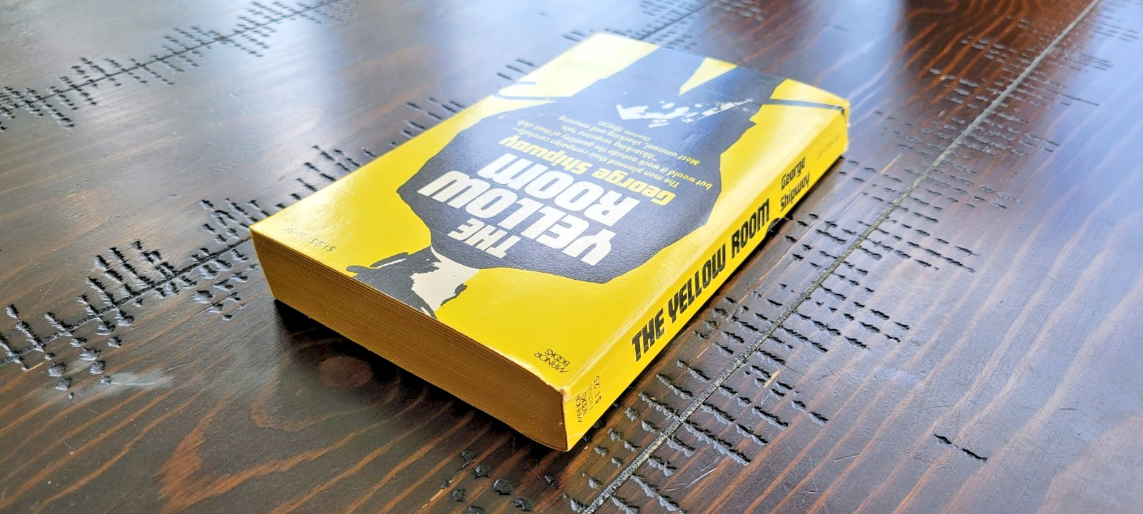 The Yellow Room Paperback Novel 1973 by George Shipway Spy Suspense Thriller