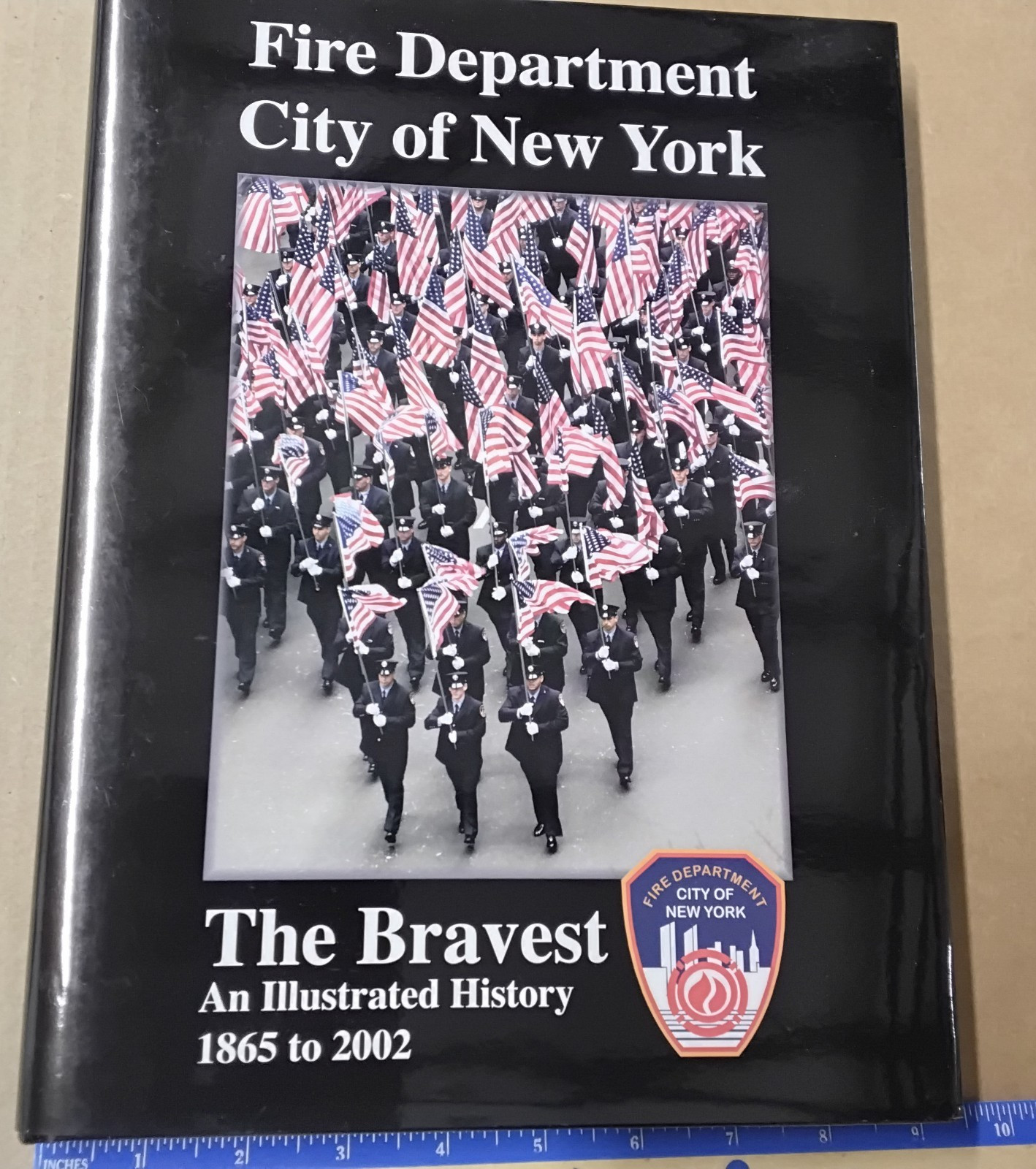 Fire Department City of New York NY Illustrated History 1865-2002 + 9-11 section