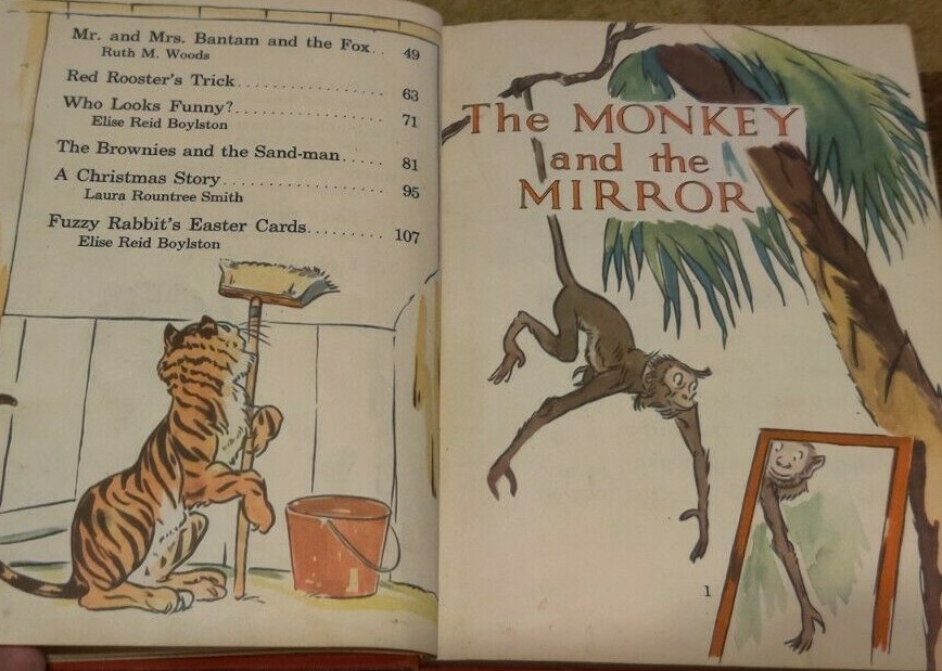 1940 Vintage Elementary Reader GOOD STORIES Gertrude Hildreth Erick Berry Illus