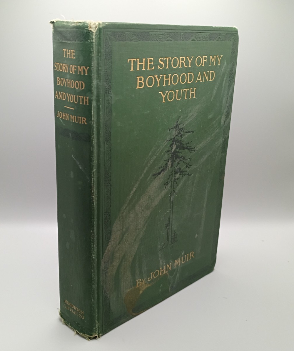 1913 Antique Memoir The Story of My Boyhood and Youth John Muir 1st ed First HC