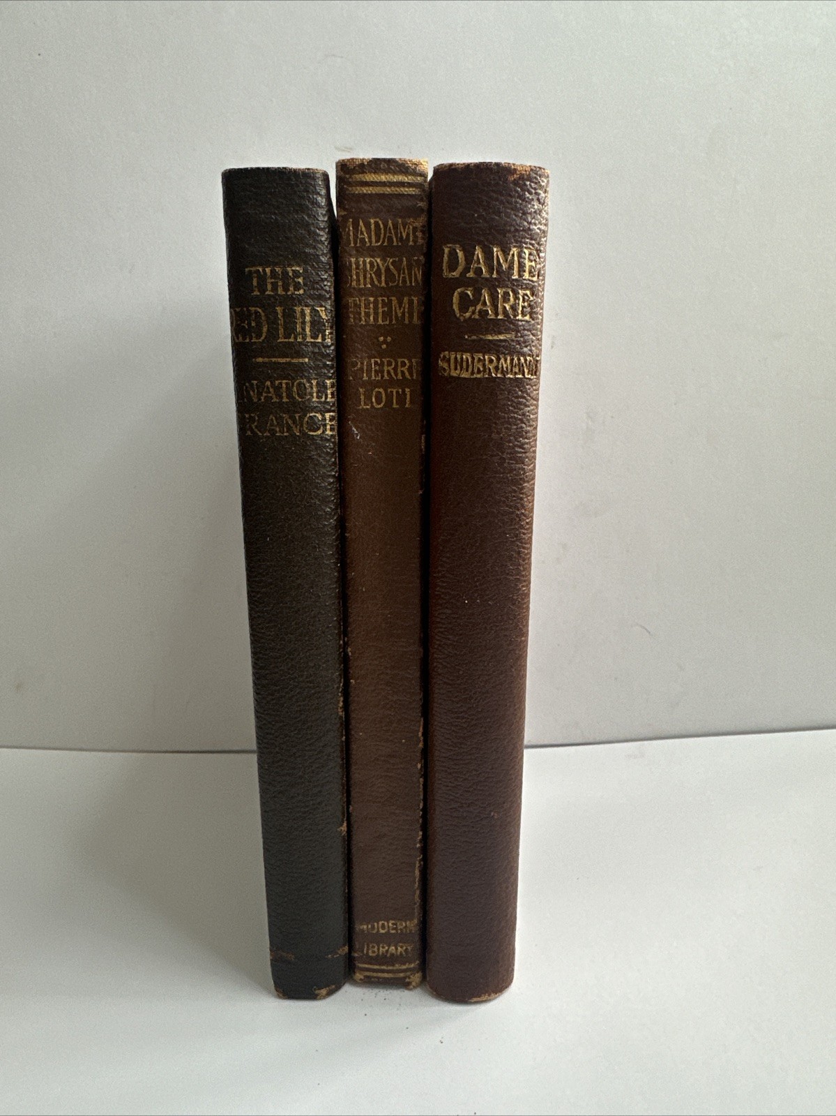 Modern Library European Fiction Lot – Anatole France & Pierre Loti (3 Books)