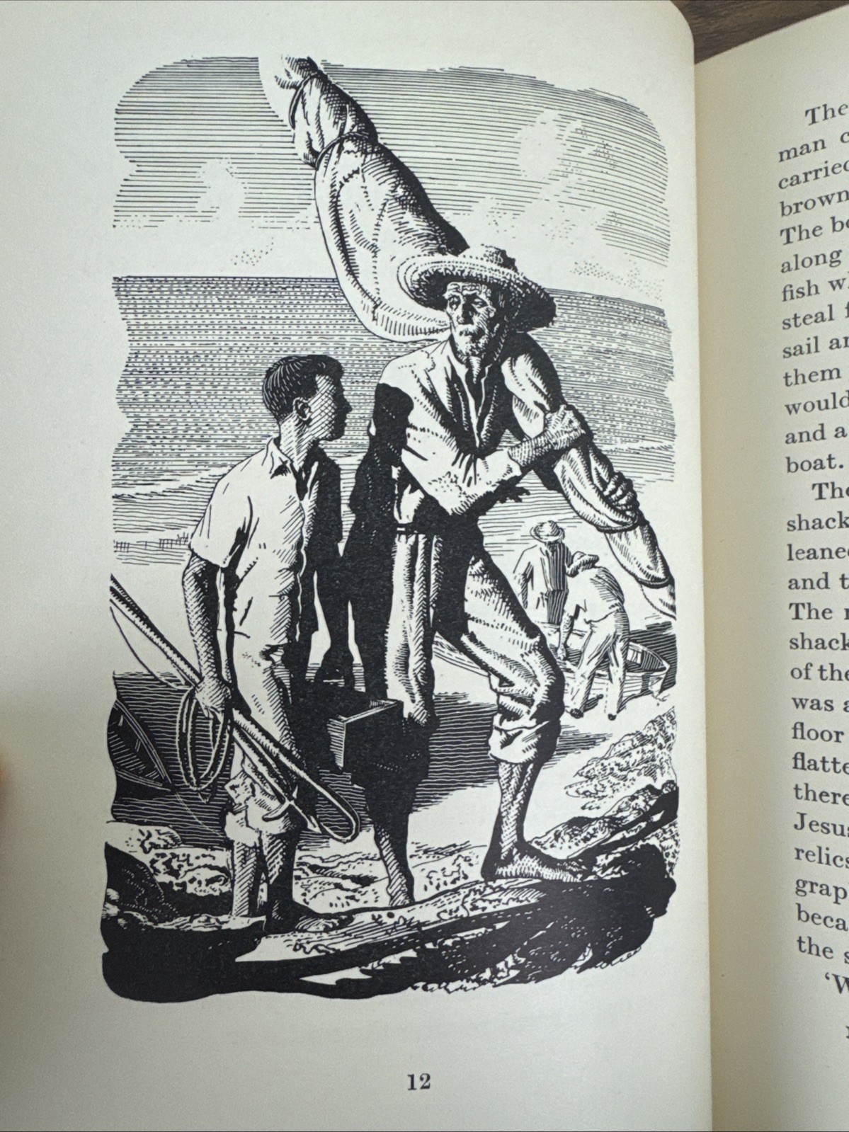 THE OLD MAN AND THE SEA BY ERNEST HEMINGWAY 1953 HC/DJ ~ NF COND
