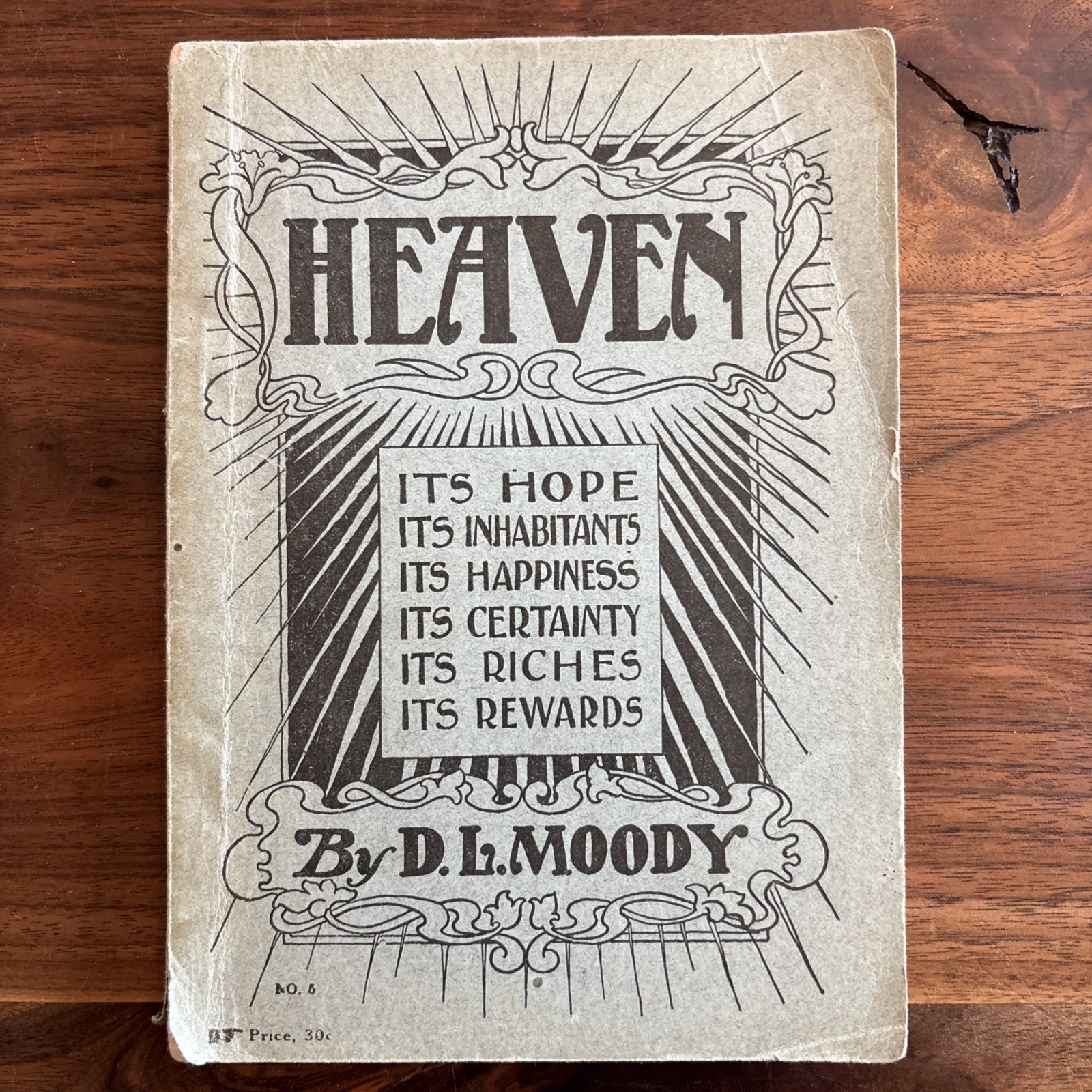 VTG 1908 Heaven By Dwight L. Moody 3rd Edition
