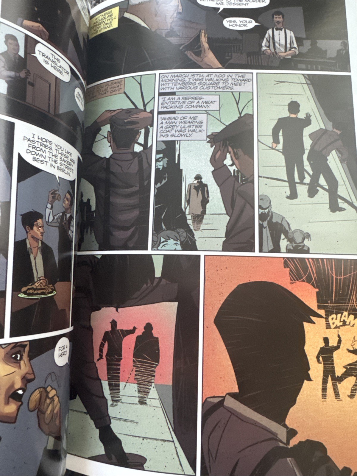 Operation Nemesis Graphic Novel A Story of Armenian Genocide & Revenge Signed