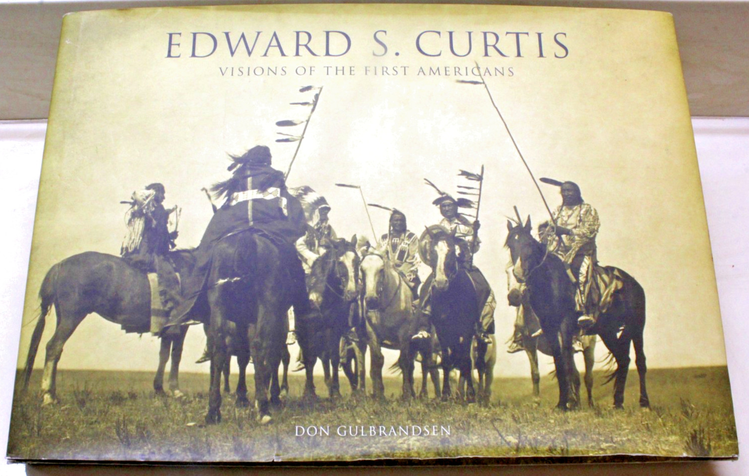 Edward S Curtis–Visions of the First Americans–HC Sepia Photography – 10”x14”