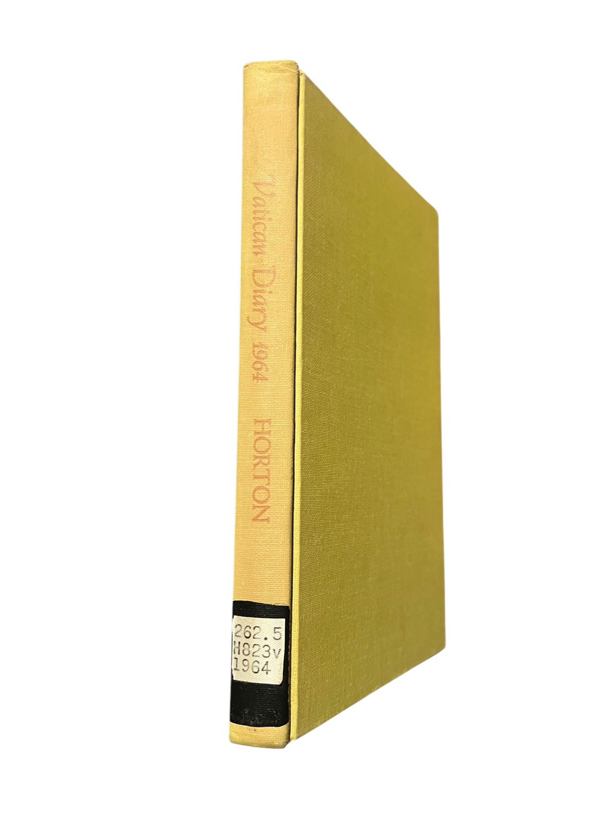 Vatican diary 1963 Douglas Horton Hardcover Published By United Church Press