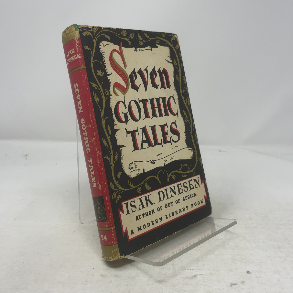 Seven Gothic Tales by Isak Dinesen HC First Thus Very Good 1961