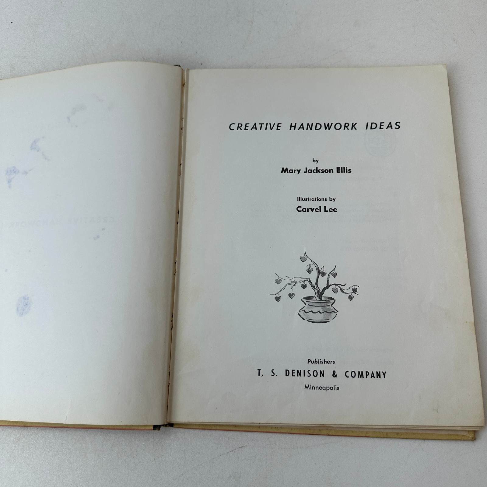 Creative Handwork Ideas Mary Jackson Ellis HC 1958 T S Denison & Co