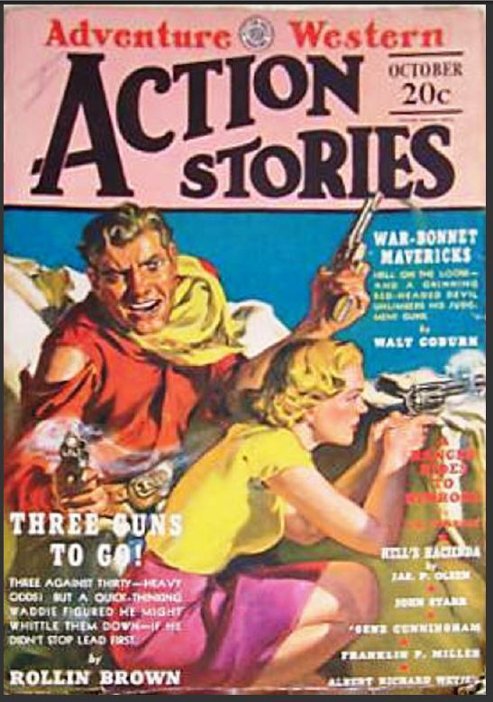ACTION STORIES MAGAZINE 23 Unique Issue Collection On USB Flash Drive