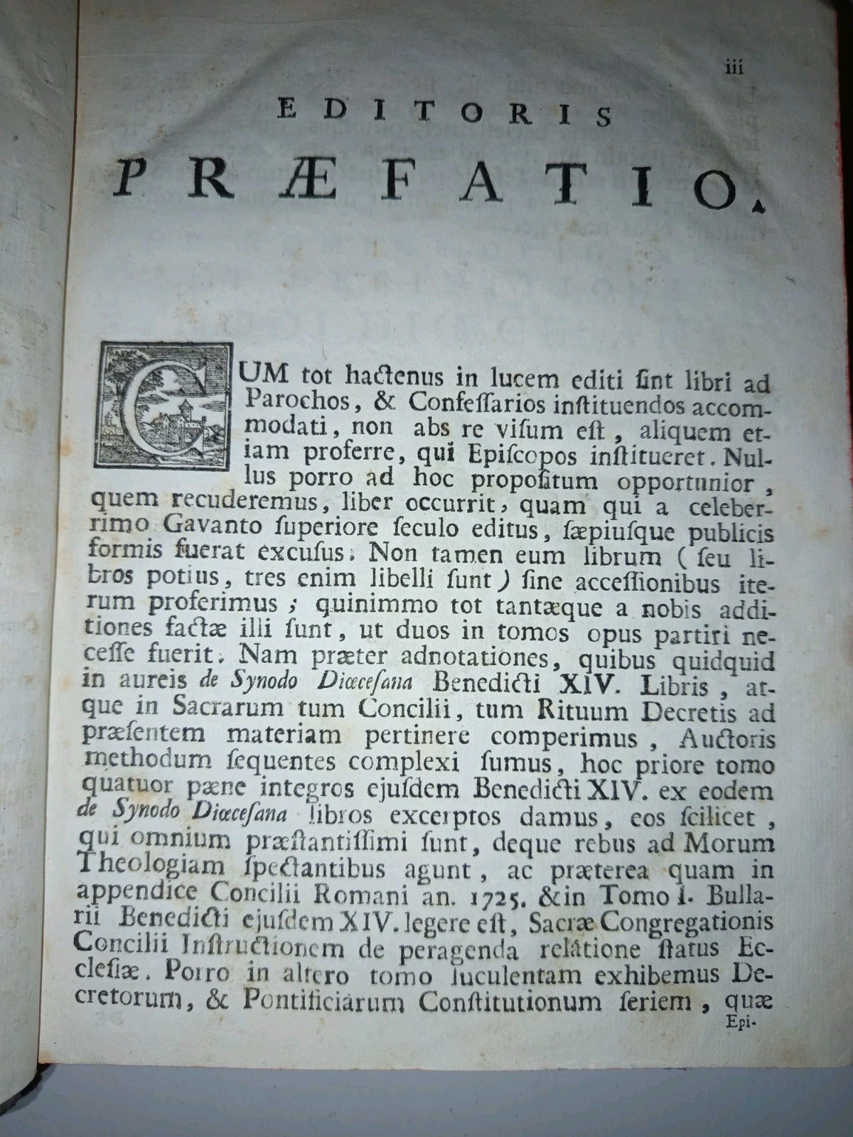 RARE!!! Opera Theologico-Canonice by Bartholomei Gavanti 1755 GREAT FORMAT