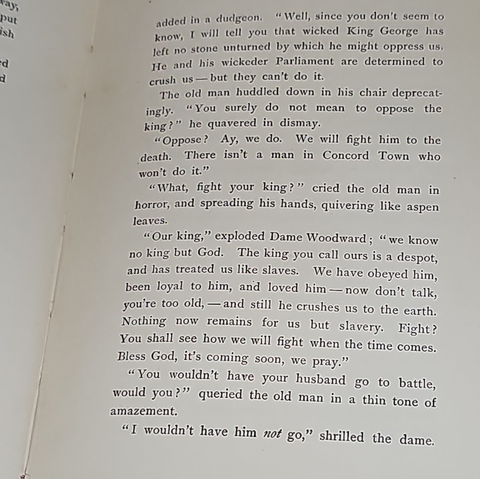 A LITTLE MAID OF CONCORD TOWN BY MARGARET SIDNEY