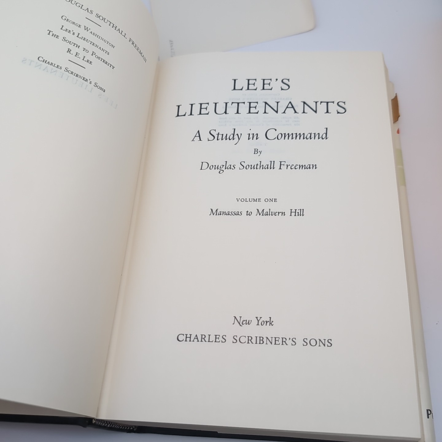 Lee’s Lieutenants Douglas S Freeman 1st Ed 3 Vol Set Civil War w/ Box HCDJ