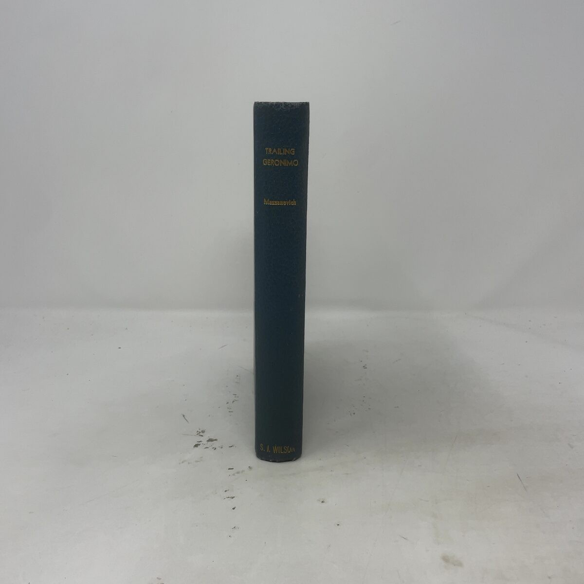 TRAILING GERONIMO by ANTON MAZZANOVICH HC First Thus Very Good 1931