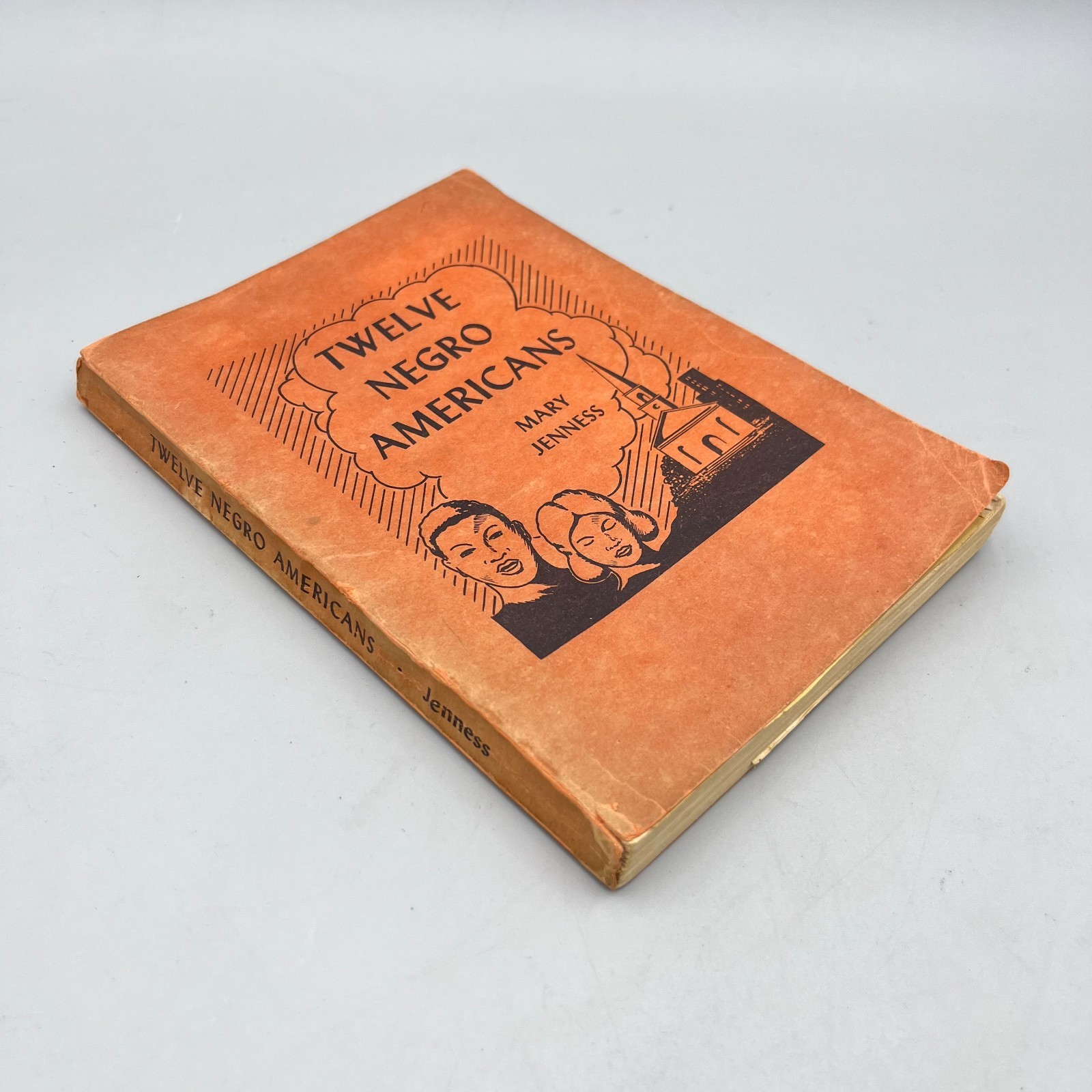 Twelve Negro Americans Mary Jenness 1936 Friendship Press 1st Edition Paperback