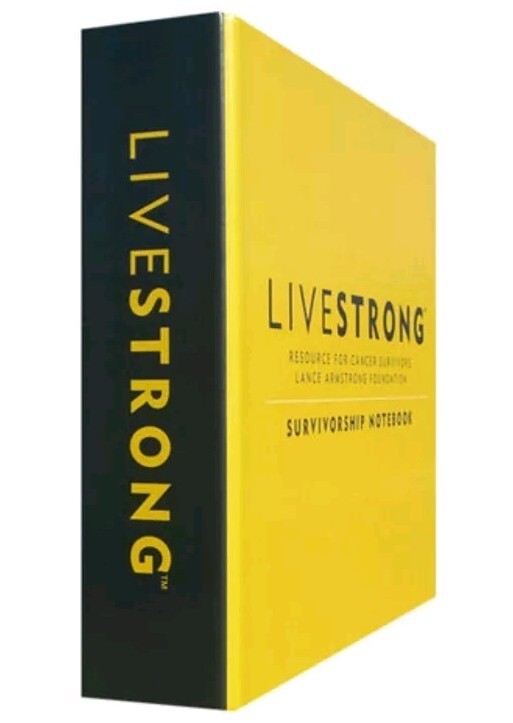 Livestrong Resource for Cancer Survivors Survivorship Notebook Ring-bound 2008