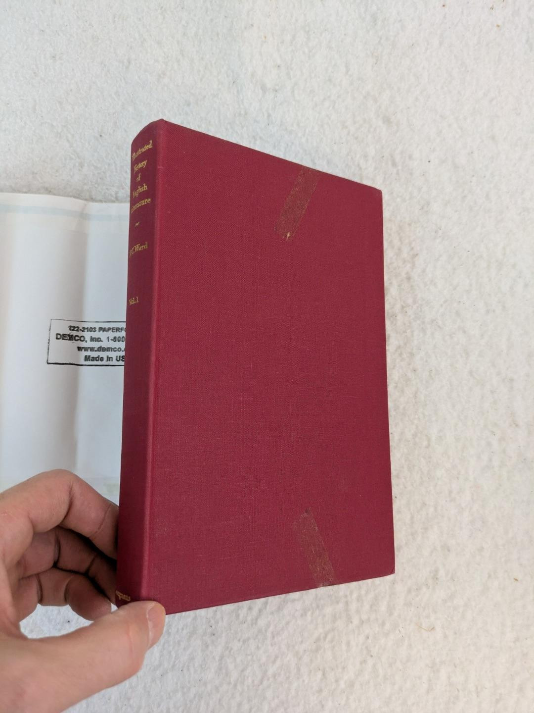 A. C. Ward ILLUSTRATED HISTORY OF ENGLISH LITERATURE Vol. 1 1958 Longmans Green