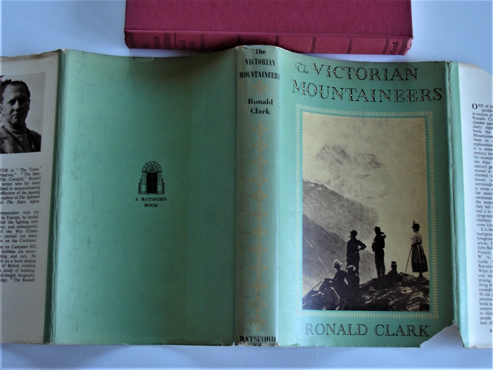 The Victorian Mountaineers Ronald Clark B T Batsford 1953 1st