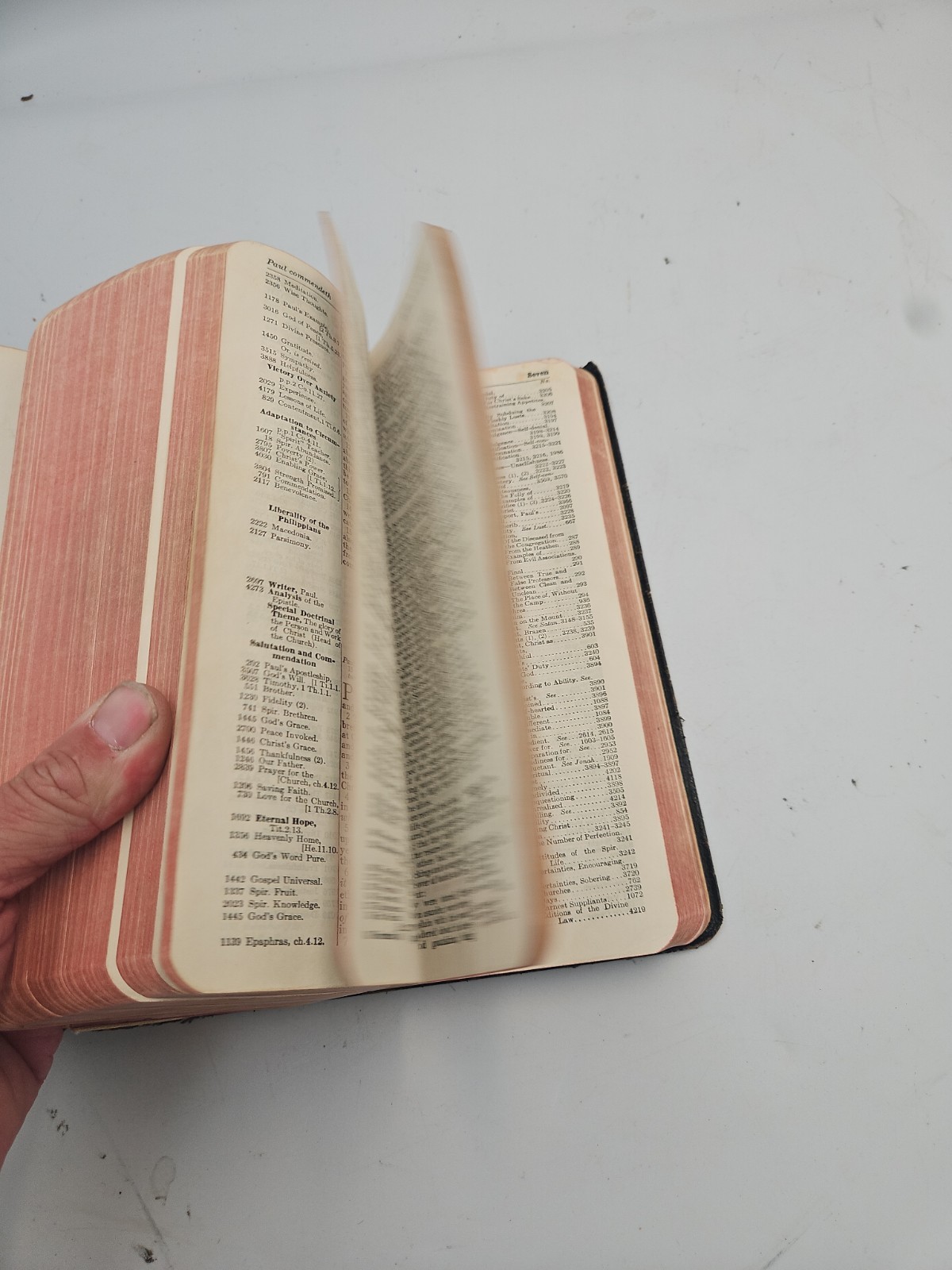 1964 THOMPSON The New Chain Reference Bible KJV Third Improved Edition KIRKBRIDE