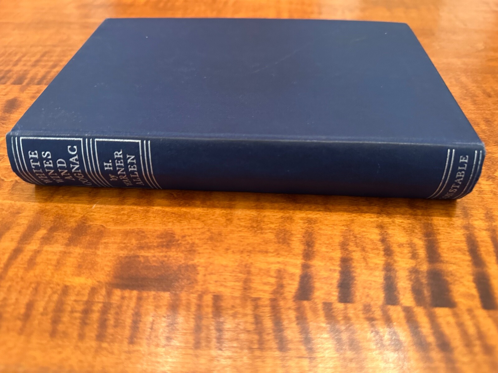 White Wines and Cognac by H. Warner Allen, First Edition by Constable, London