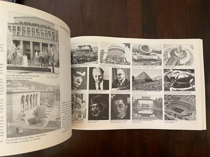 1987 USA ????????? ???????? ?????; Historical Atlas of ARMENIA Garbis Armen MAPS
