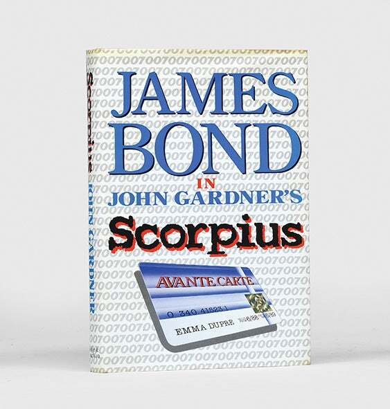 John GARDNER / Scorpius James Bond series Signed 1st Edition