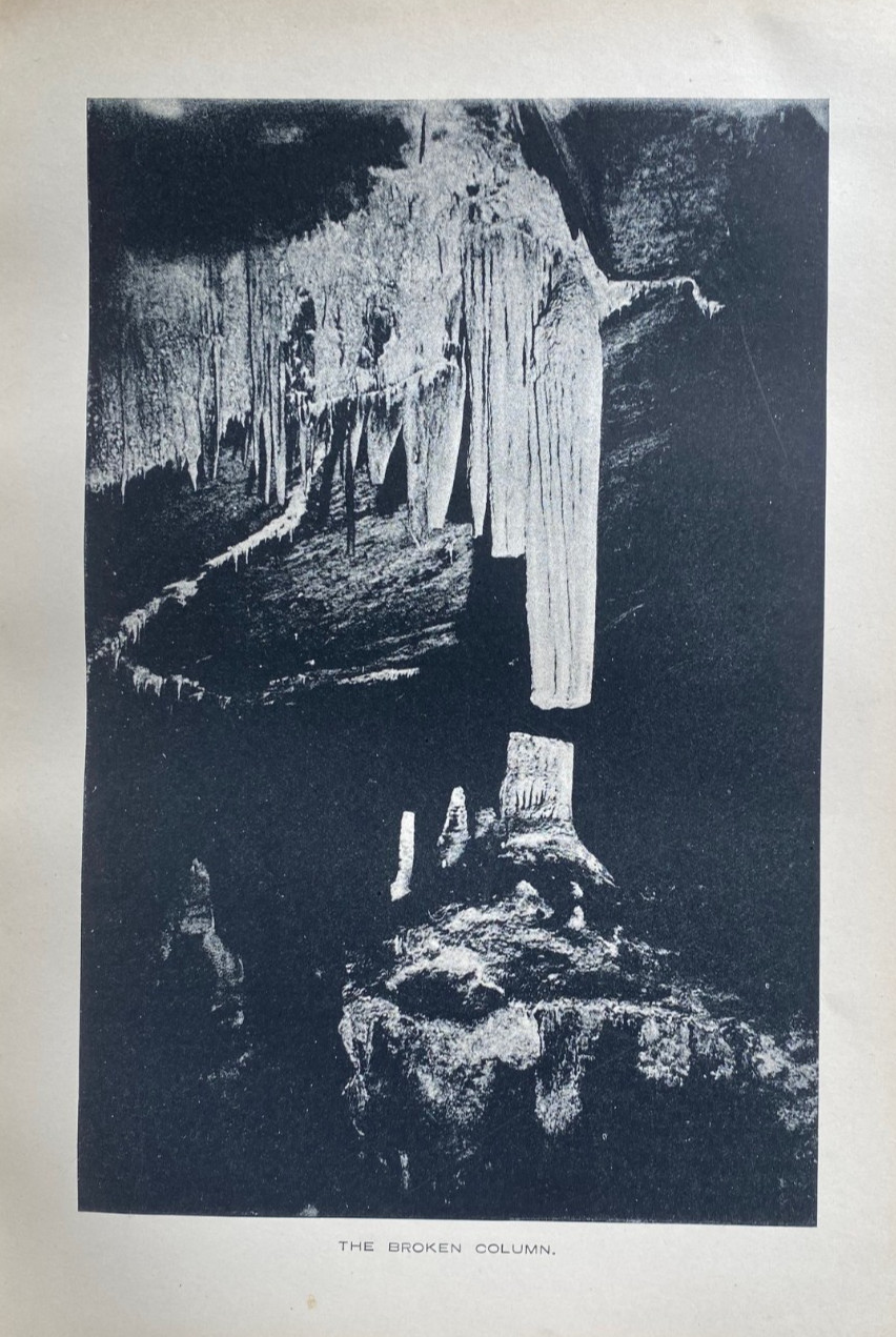 1889 1st THE JENOLAN CAVES by SAMUEL COOK w 24 FULL PAGE PLATES & MAP, FREE EXPR
